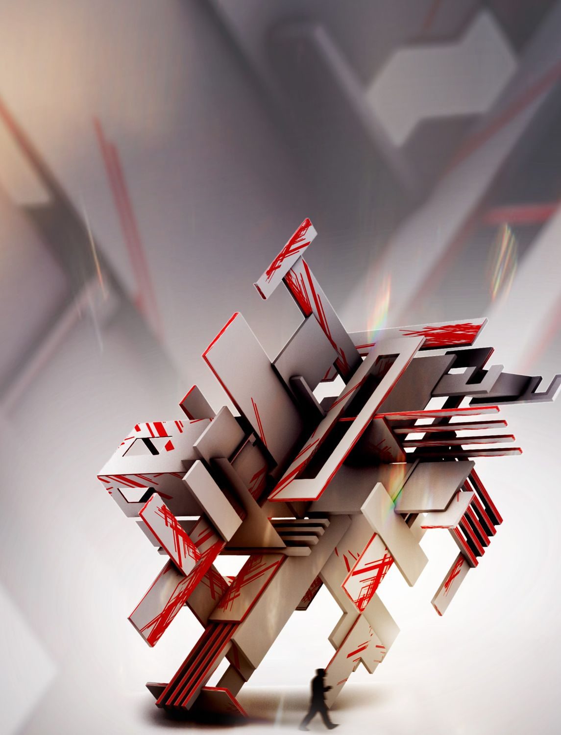 Final render: overlapping grids read as a single spatial field