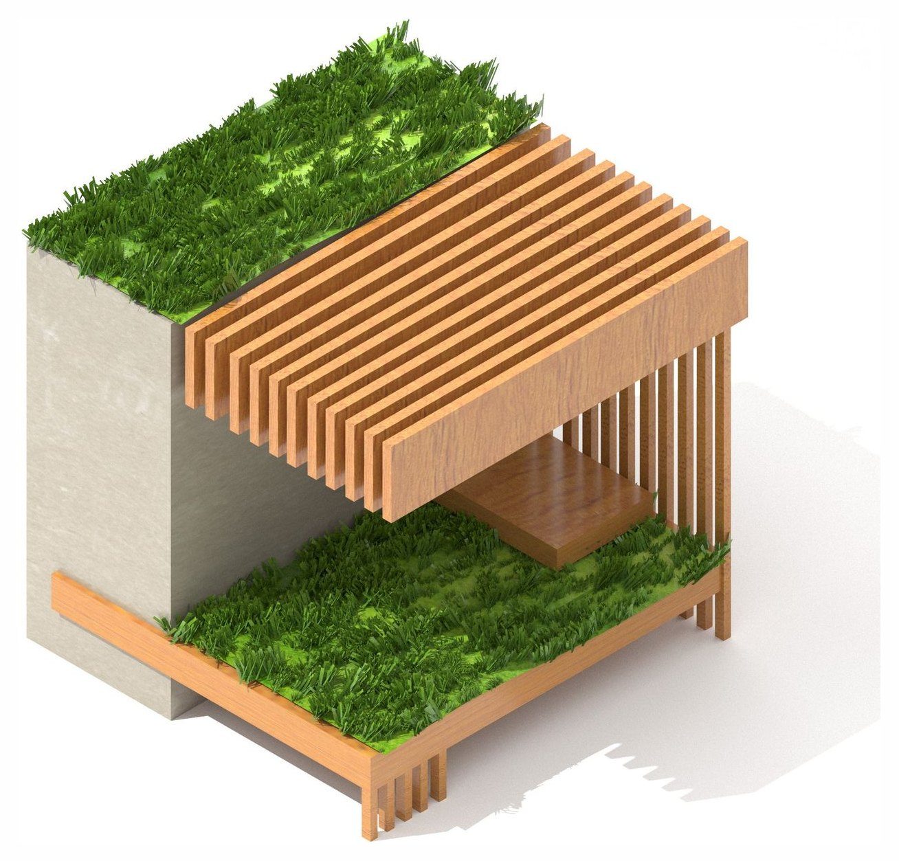Isometric, open condition